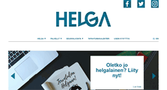 Desktop Screenshot of helga.fi