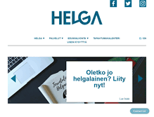 Tablet Screenshot of helga.fi